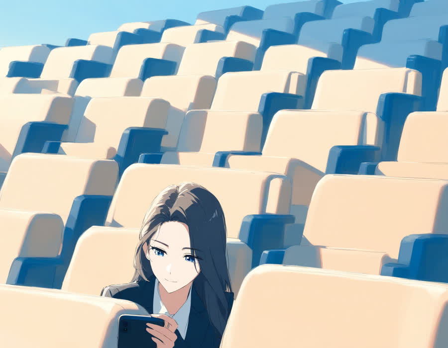 노란 경광등 불빛이 은은하게 비침